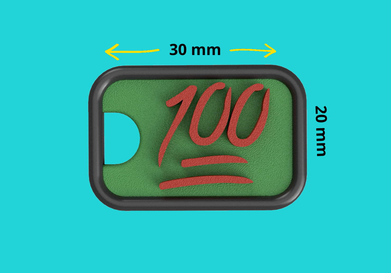 100 Emoji Zipper Pull / Keychain!! by Snail Download free STL model