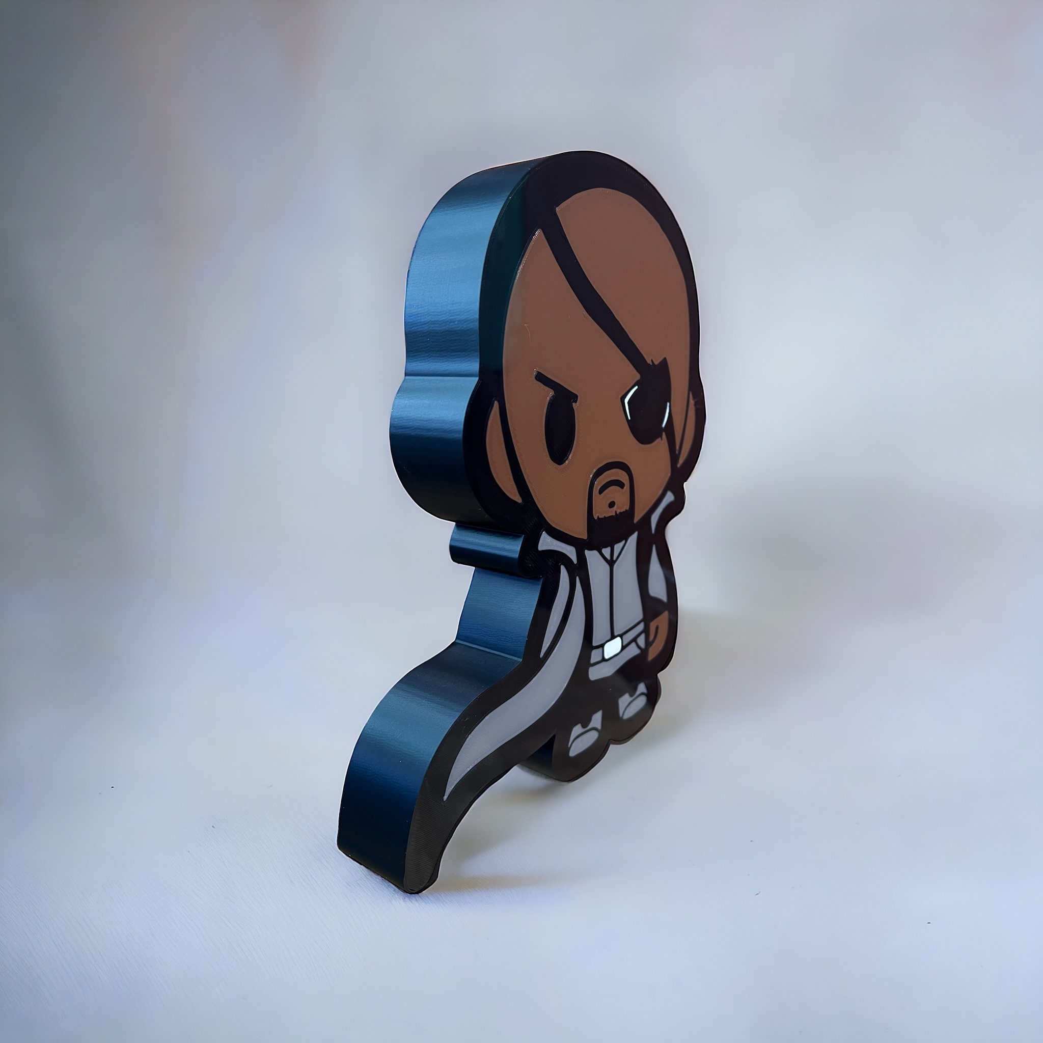 Nick Fury LED Light Box by CADventures3d | Download free STL model ...