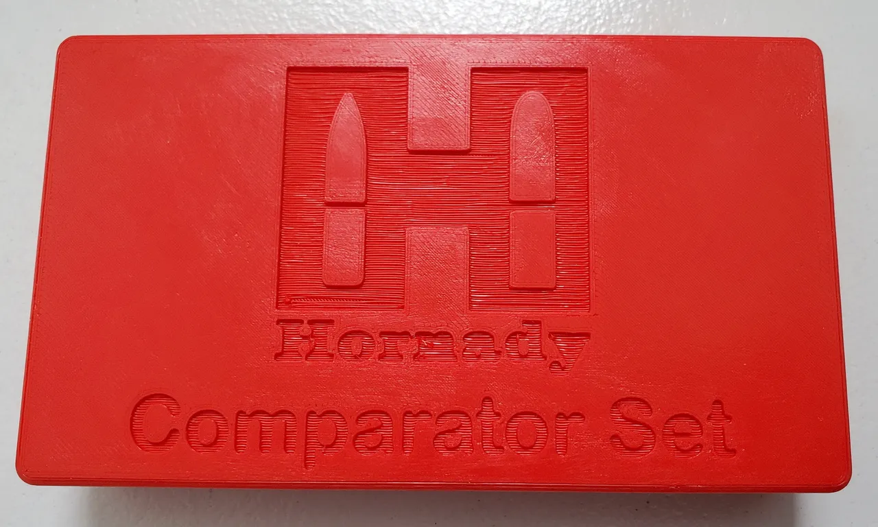 Hornady Comparator Set Organizer Box by Ron Harding | Download free STL ...