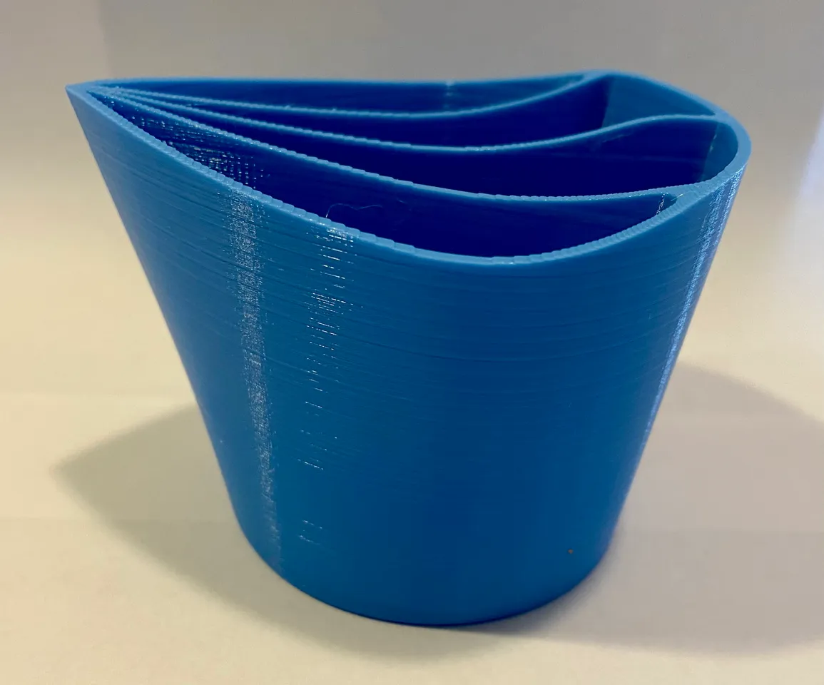 Split Paint Cups by Pascal from FDMBoilerRoom, Download free STL model