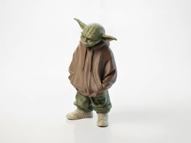 Street Yoda Figurine Urban Style 3D Printable