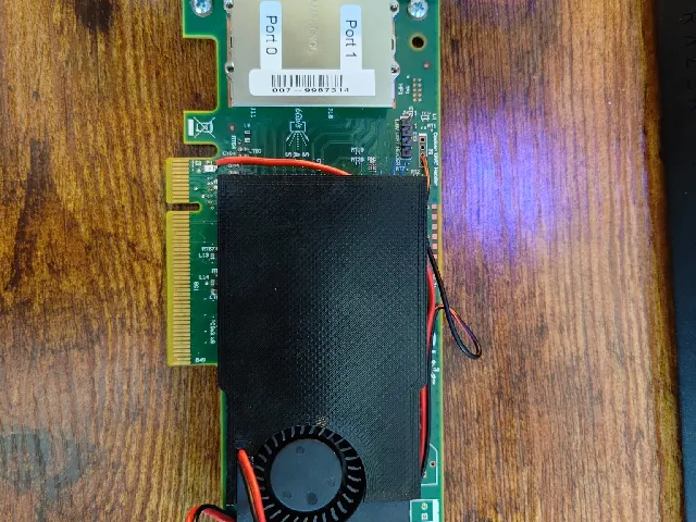 LSI 9207-8 4010 cooling fan for single PCI slot size