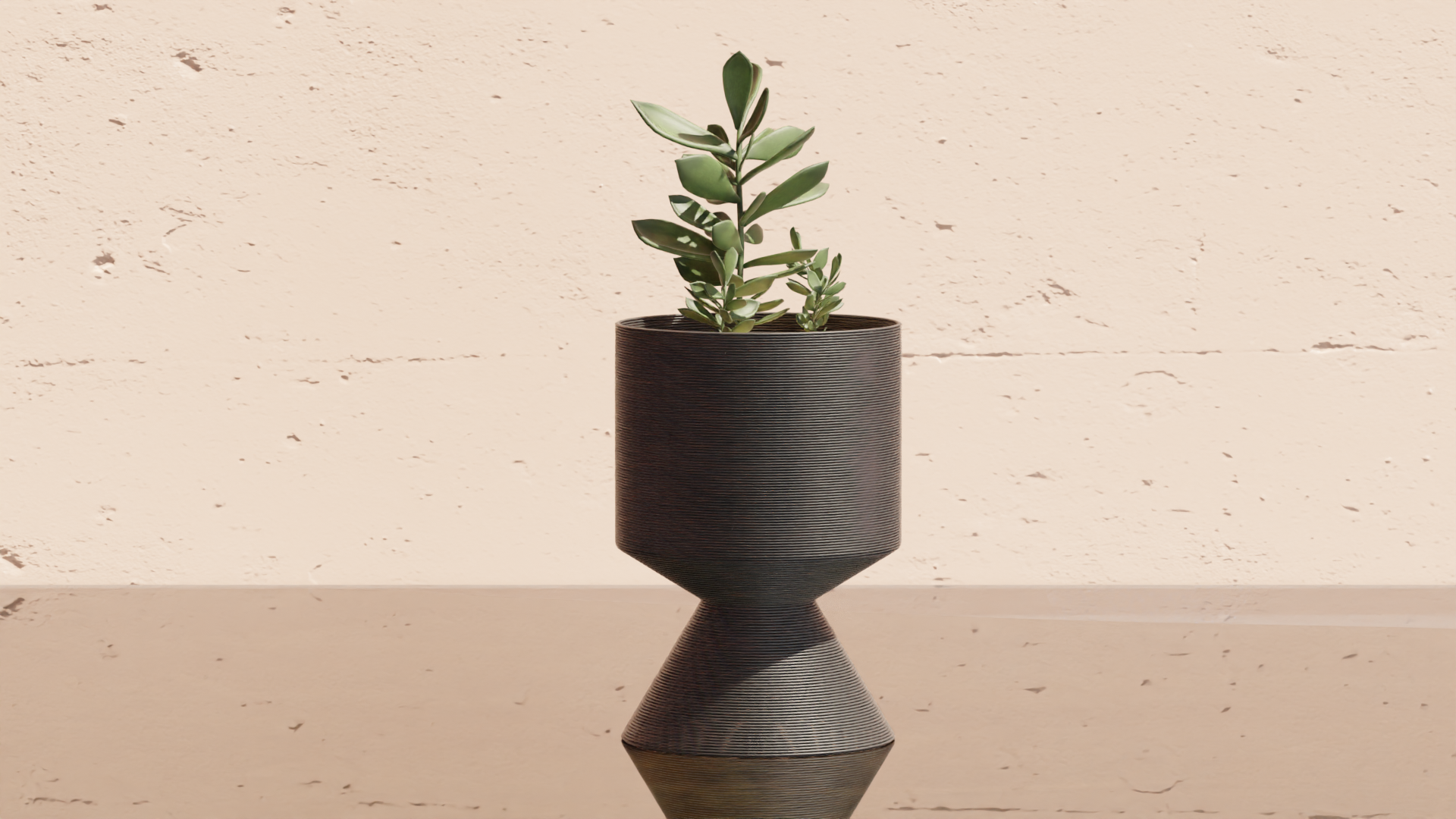 Modern Plant Pot (V Form) - Home Decoration