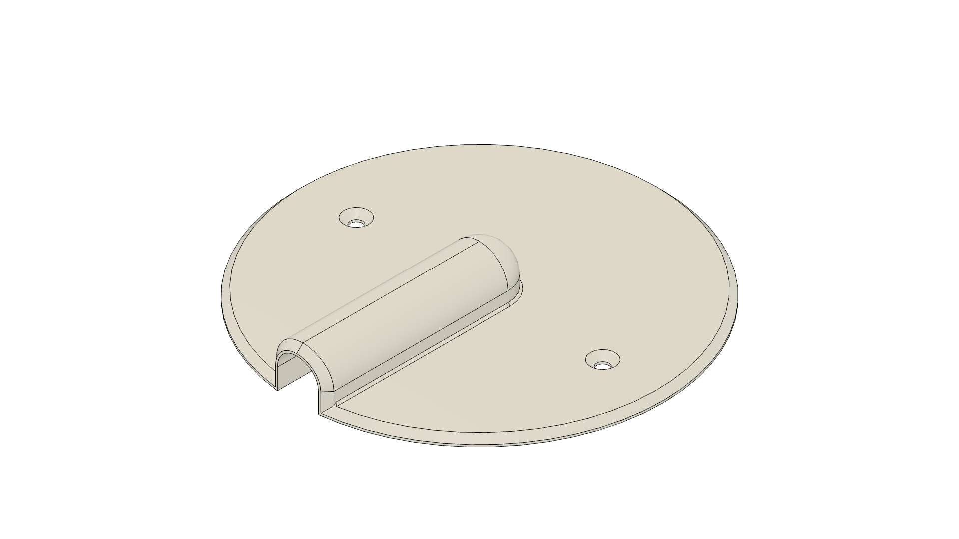 Electrical box cover with cable opening