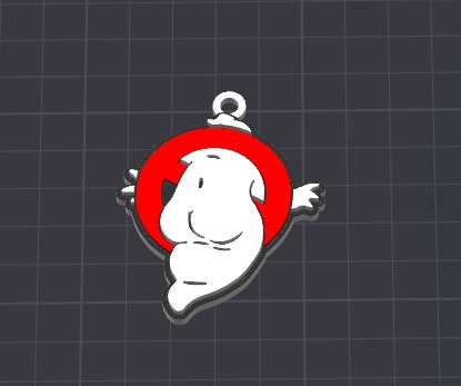 alternative ghostbusters(ghostbuttsters) keychain / necklace charm (free for commercial use)