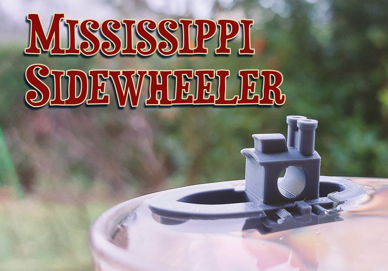 Mississippi Sidewheeler von Monkeyzav | Kostenloses STL-Modell ...