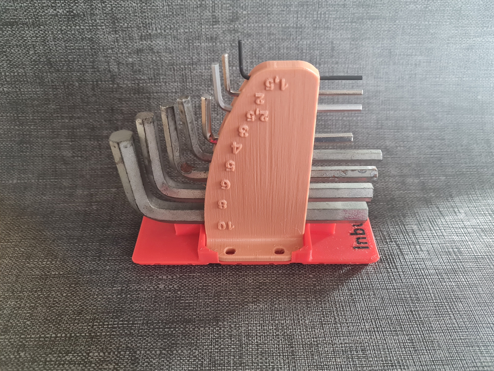 Miniatura 4 do modelo 3D Gridfinity base for Allen key holder