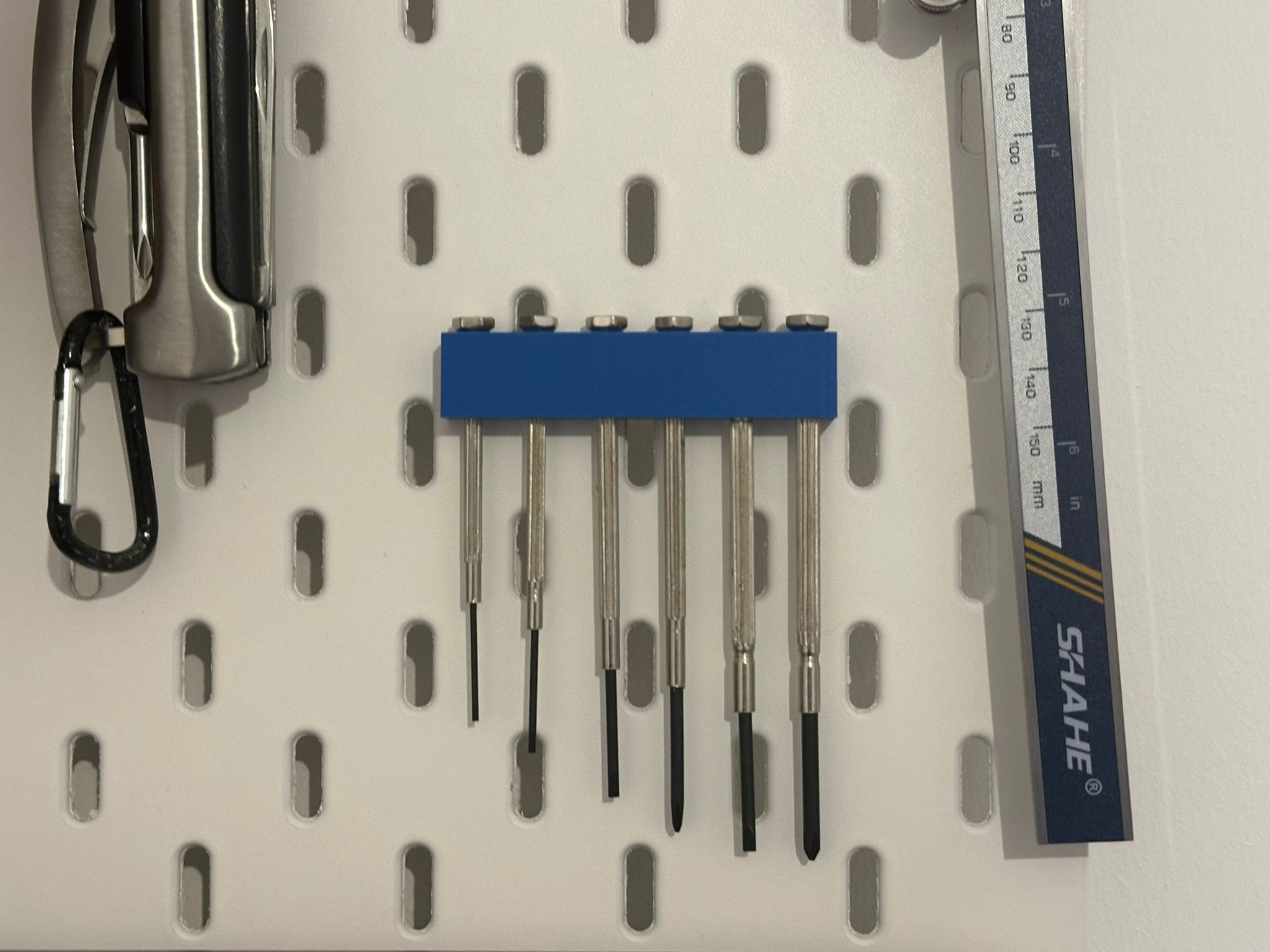 Skadis Screwdriver Holder - 1-2.5mm screwdrivers