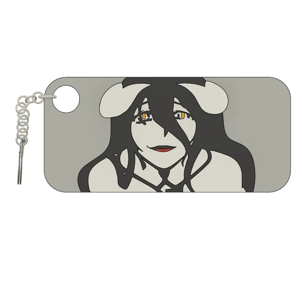 Albedo Overlord Keychain by 3Dilo | Download free STL model | Printables.com