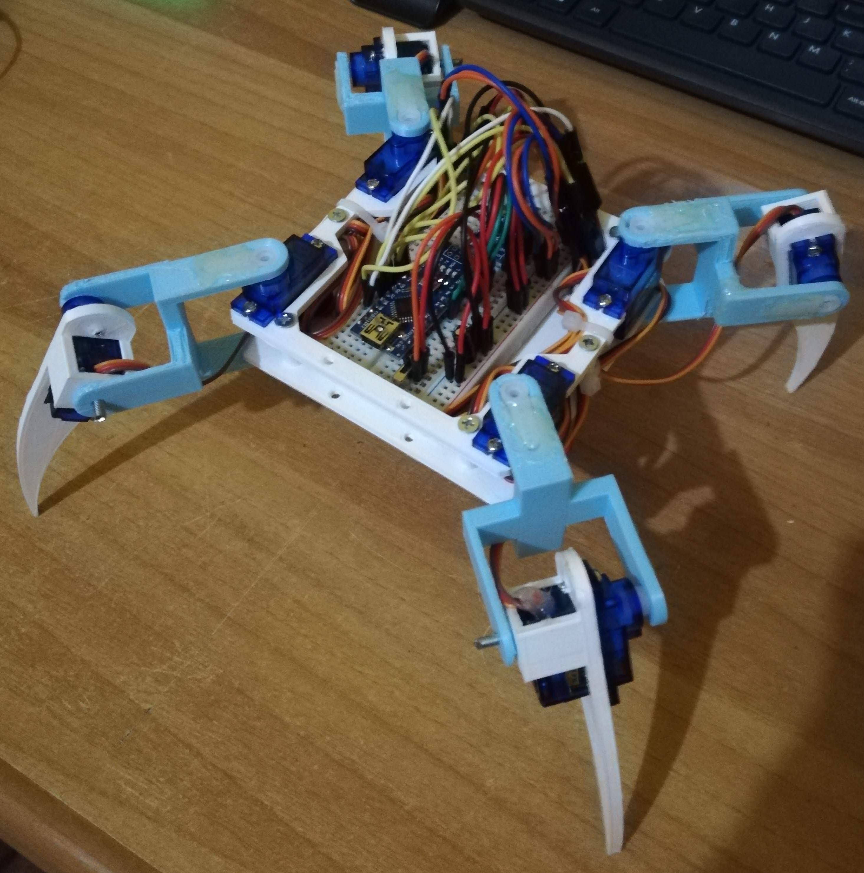 Miniatura 2 do modelo 3D SpiderBot