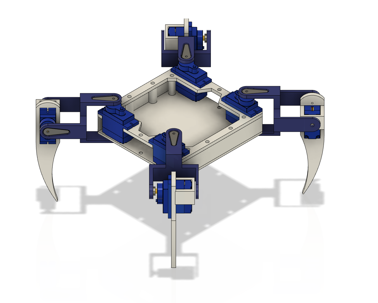 Miniatura 3 do modelo 3D SpiderBot
