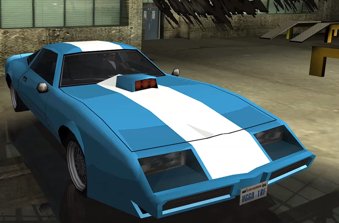 Phoenix rc body 1:10 GTA SA
