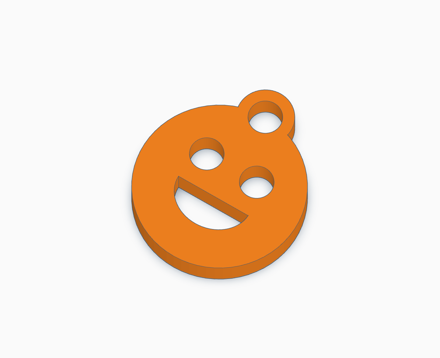 Smiley Keychain