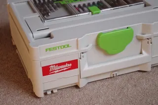 Milwaukee label for Tanos / Festool systainer SYS3