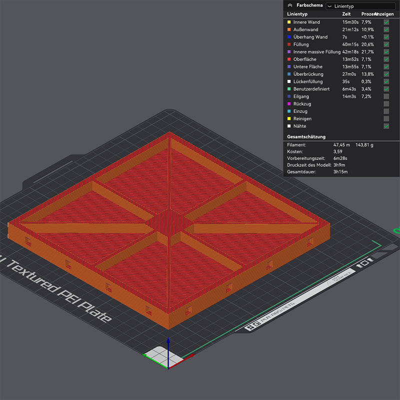 Playmobil System X Plate 4 x 4 Dollhouse Villa by Alex Knight 3D