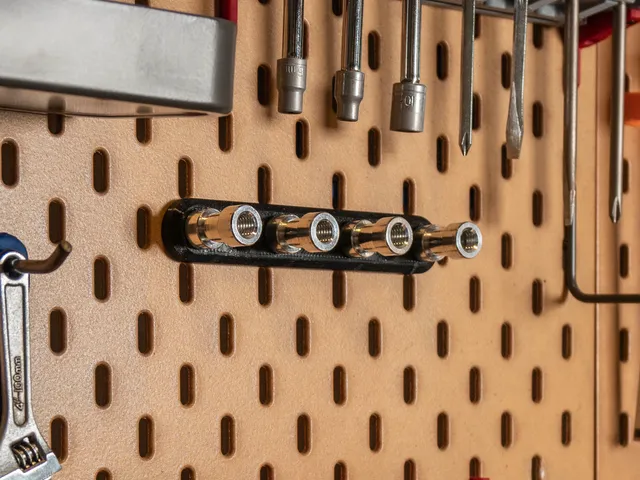 Light Stand Adaptor Holder Wall Mount/IKEA Skadis Pegboard