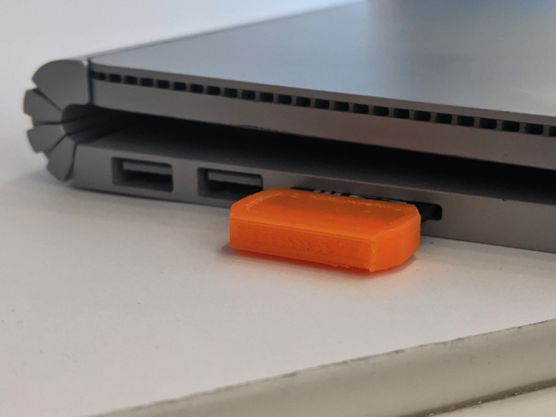 Miniatura 3 do modelo 3D MicroMax - SD card grip
