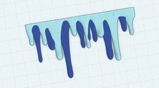 Dripping Liquid - 2 Layer