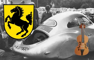 PORSCHE LOGO 1938-1948
