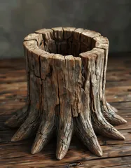 Organizer - old stump.