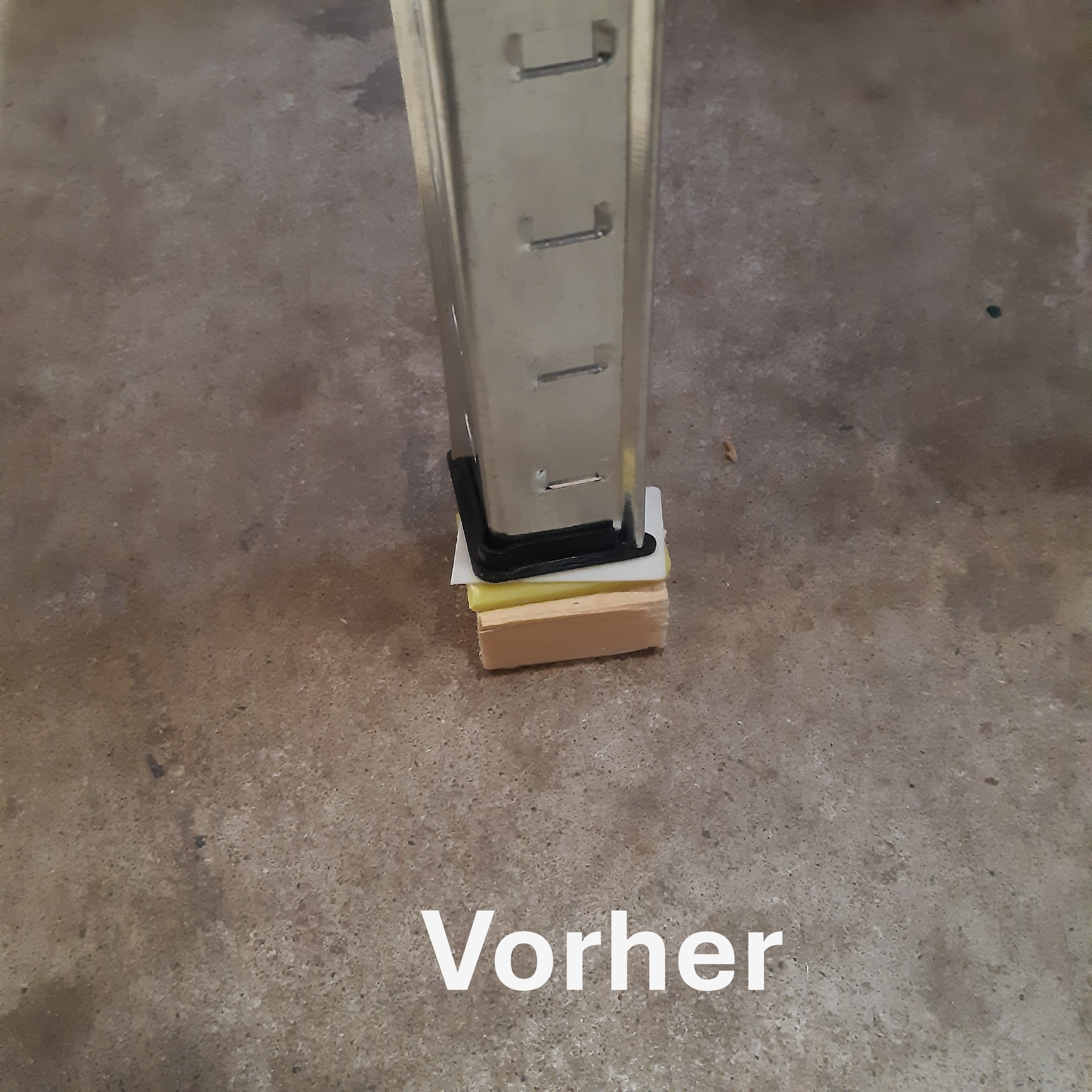 Regalfuß für Steckregale