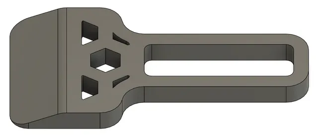 Spatule Hexagonale Arrondie