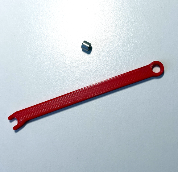 Combi tool (spacer holder and wrench) for "Nylock Mod" by Pep3Design