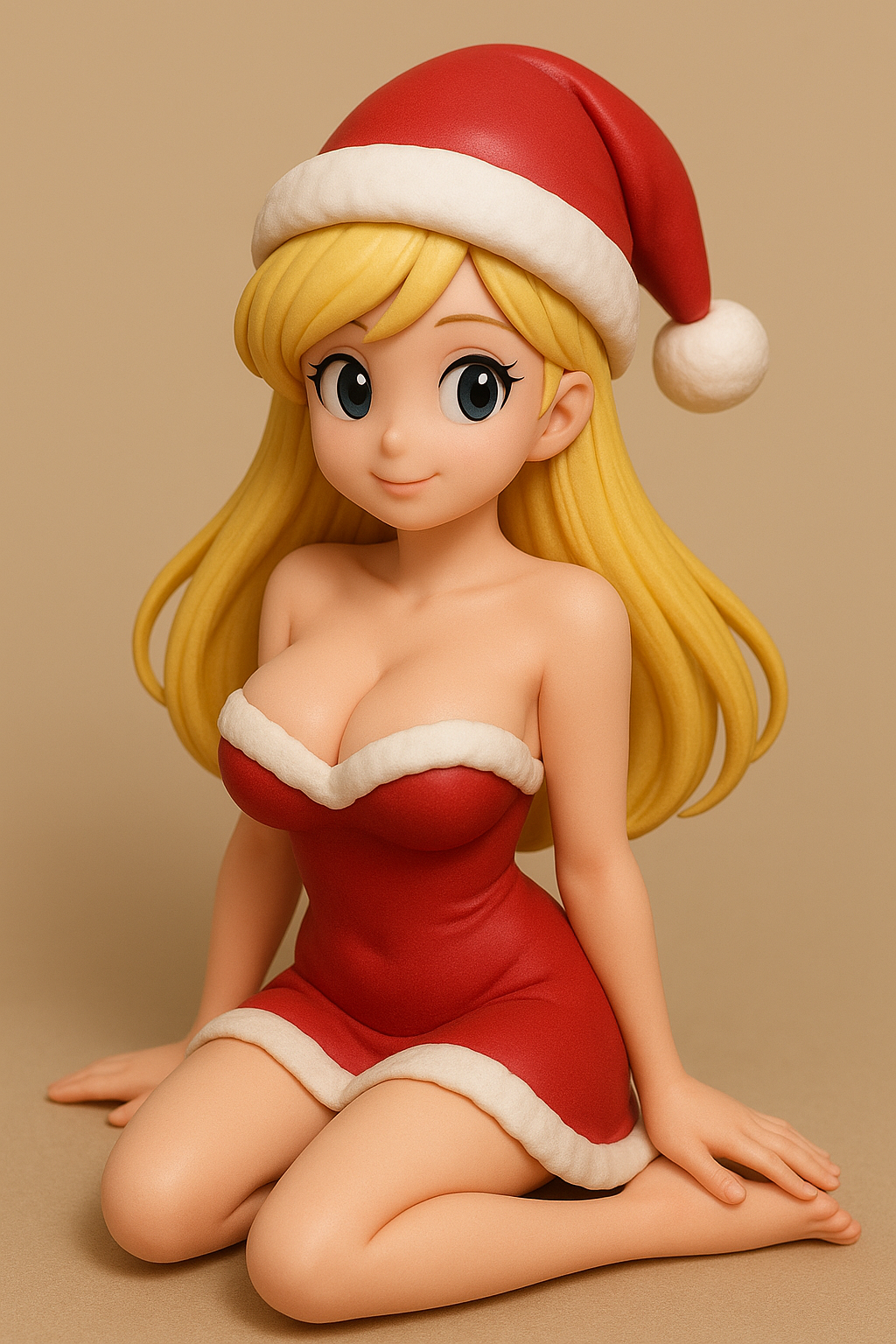 manga sweet Christmas woman