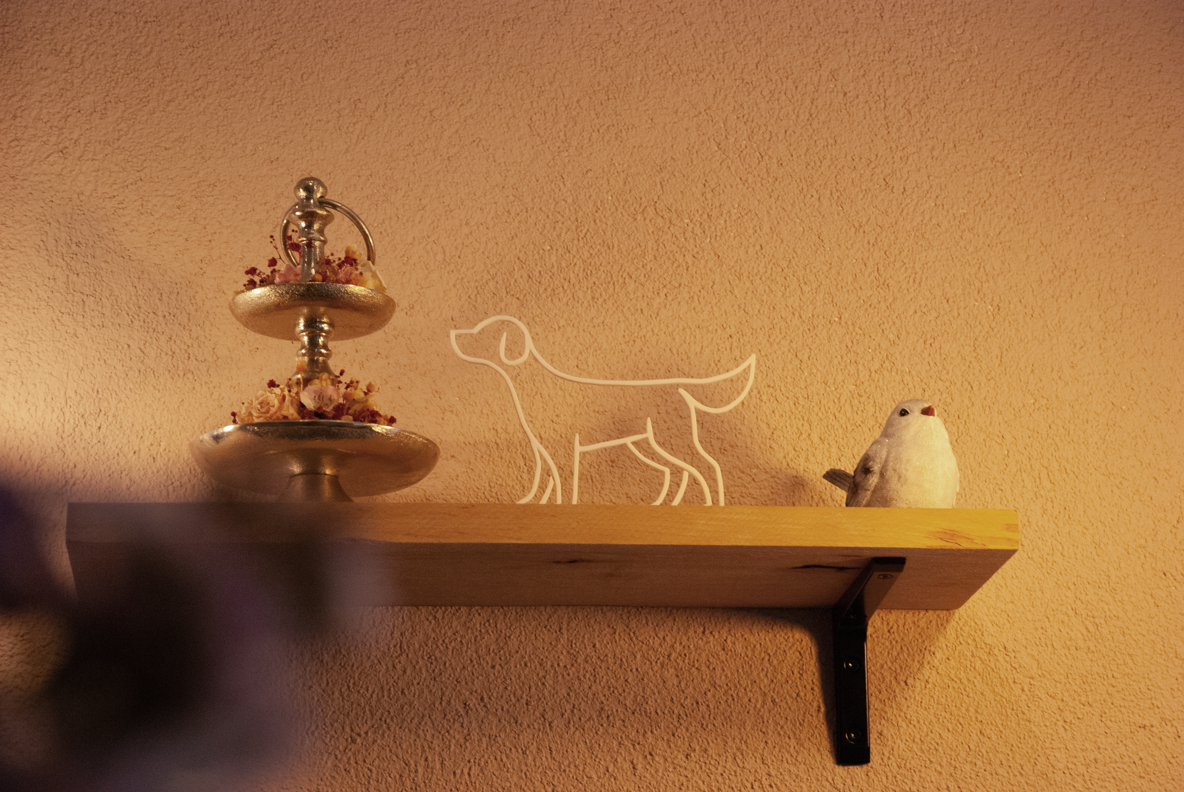 2D Dog Statue