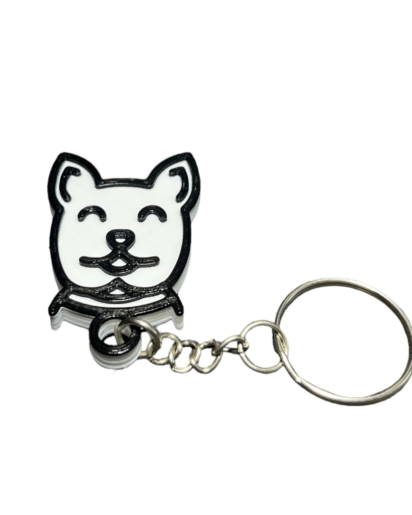 Cute Dog Keychain