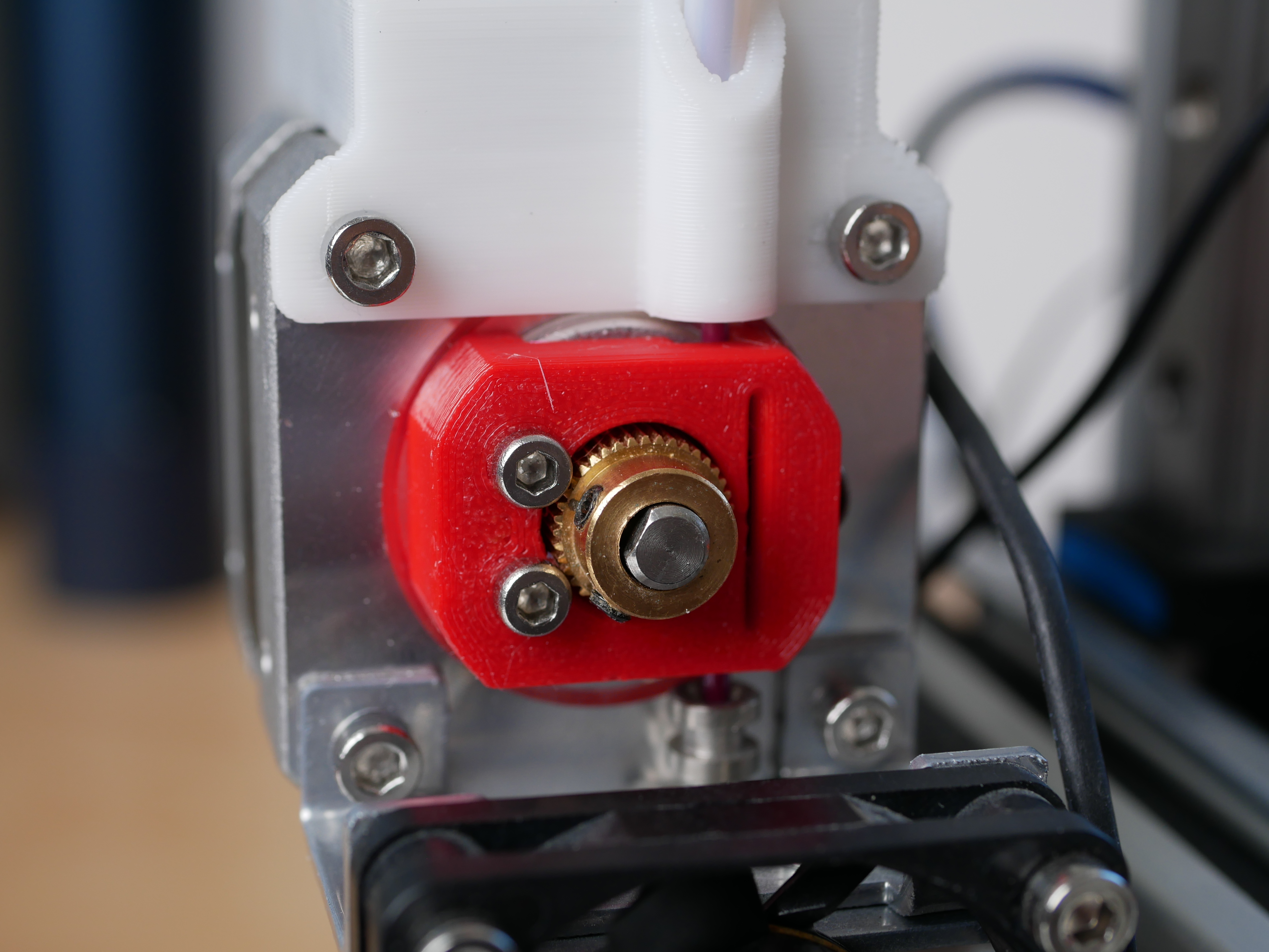 CETUS MK3: New idler for improved extruder gear