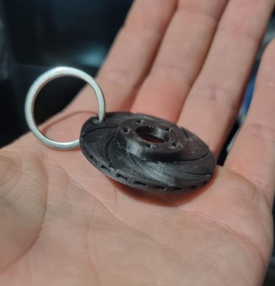 Brake disc keyring ZECIORTECH