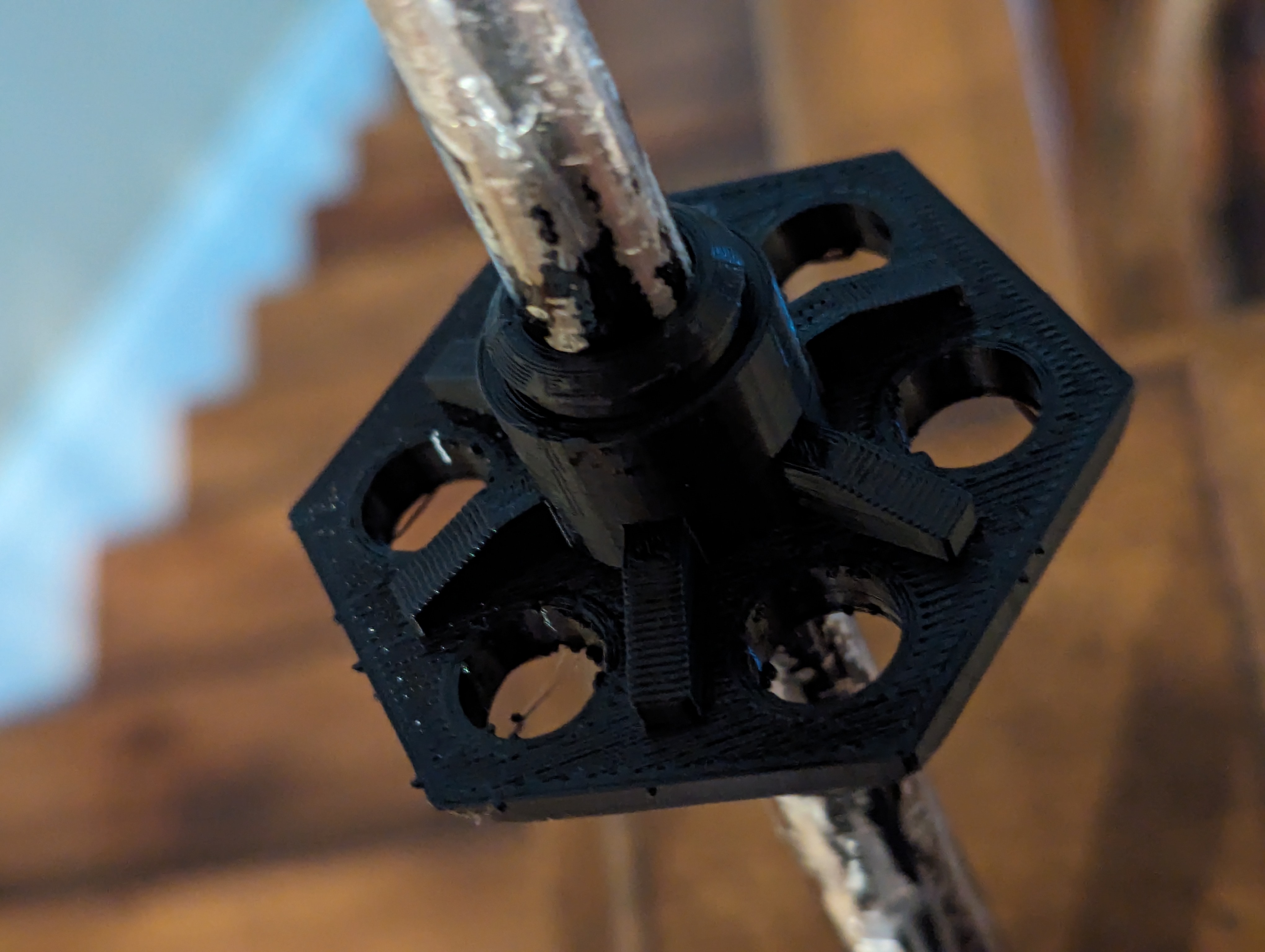 Ski Pole Basket by JollyRogerX Download free STL model