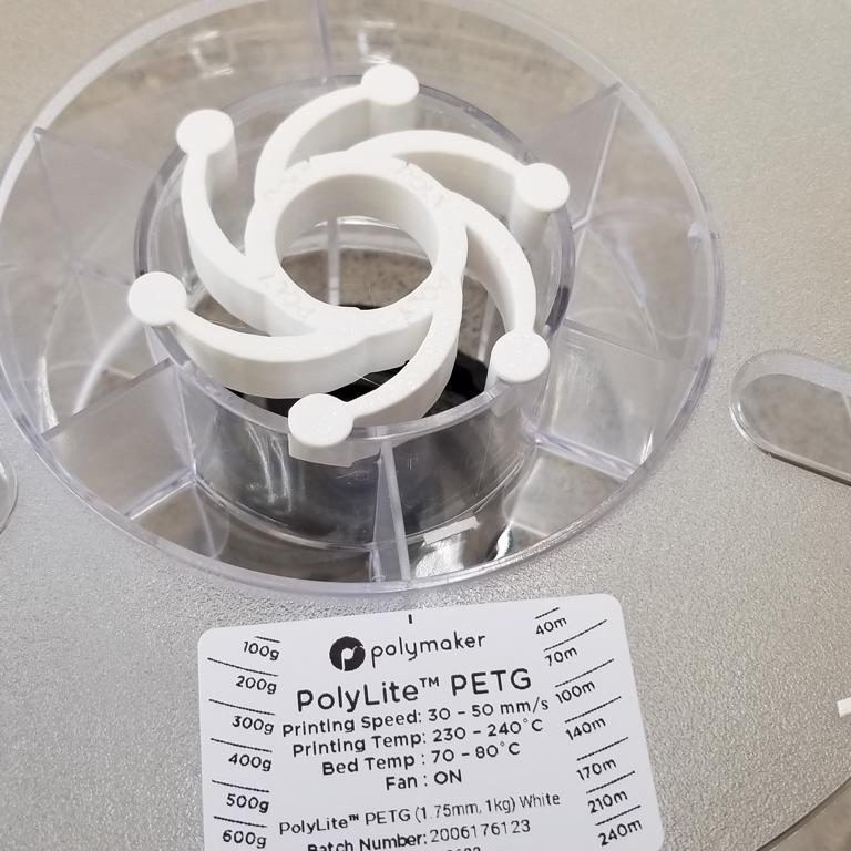 Miniatura 2 do modelo 3D PolyMaker Spool Hub