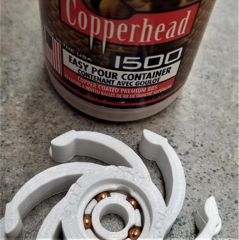 Miniatura 4 do modelo 3D PolyMaker Spool Hub