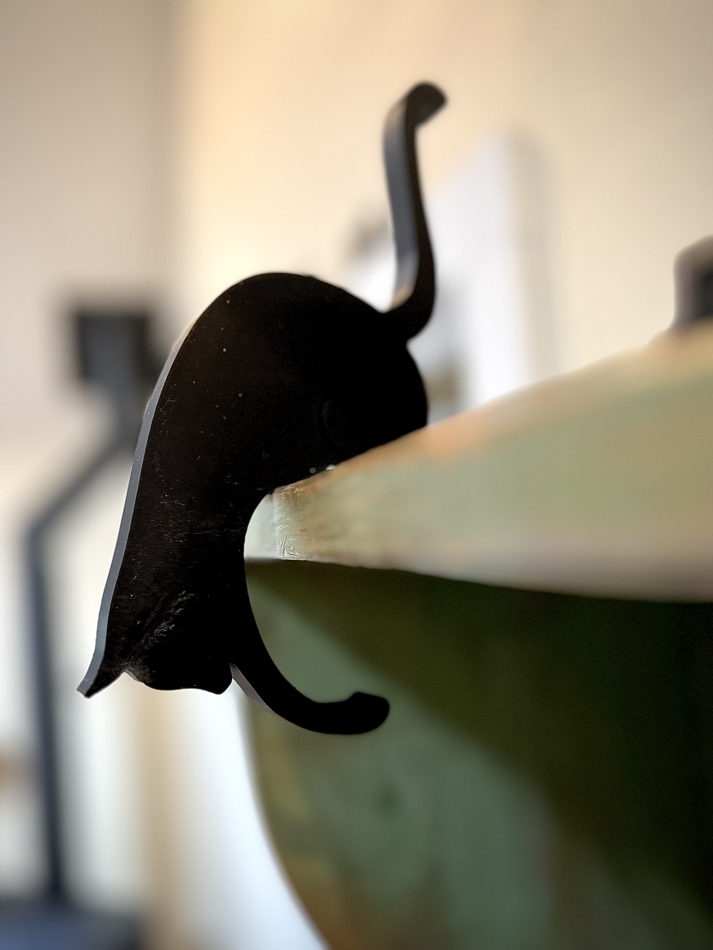Balance Cat Silhouette (easy print, no supports)