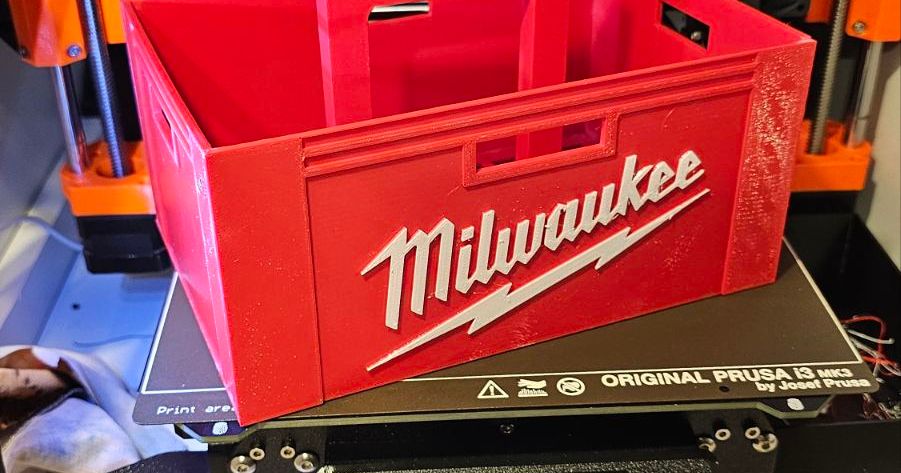 milwaukee 6 beer box by Joker | Download free STL model | Printables.com