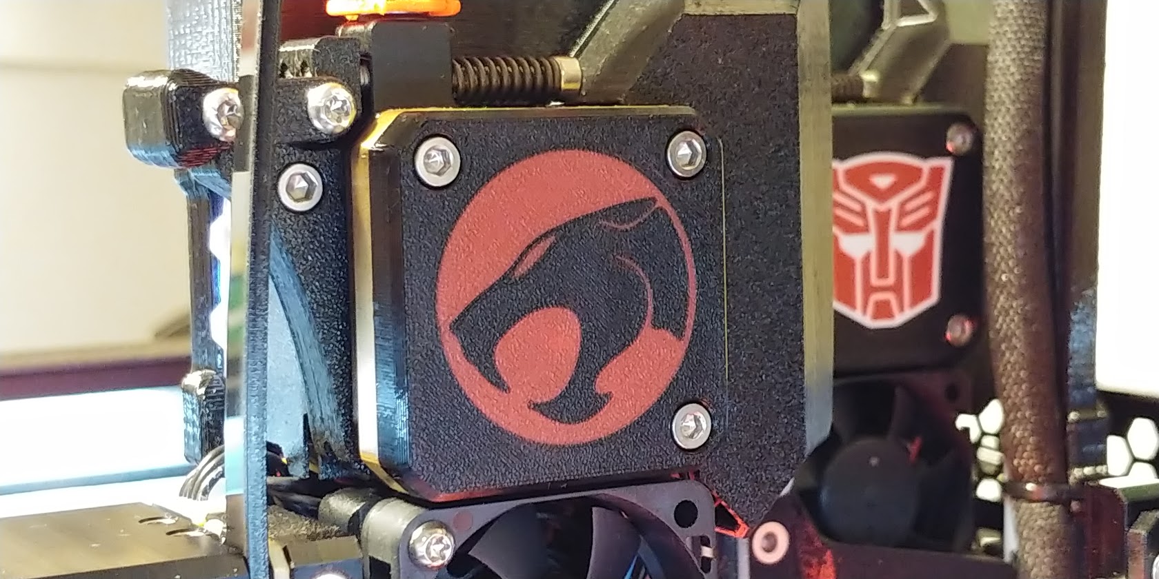 Nextruder Cover for Mk4 and XL - Thundercats Eye of Thundera