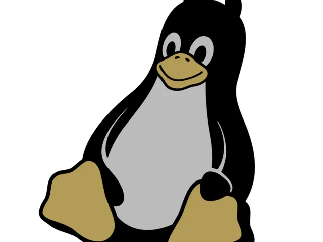 Linux tux keychain MULTICOLOR