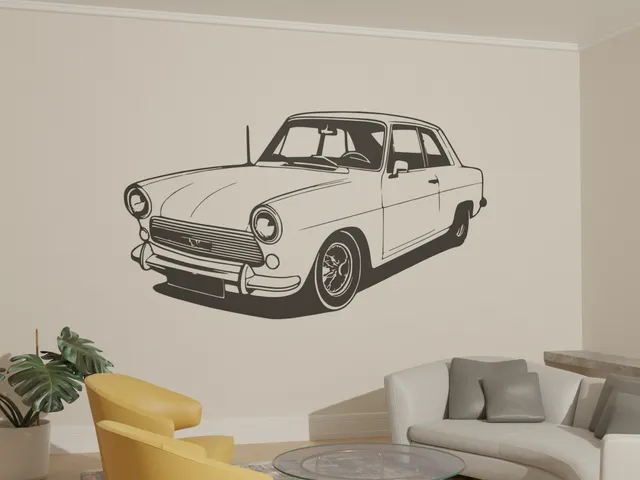 Car Wall Art 2d