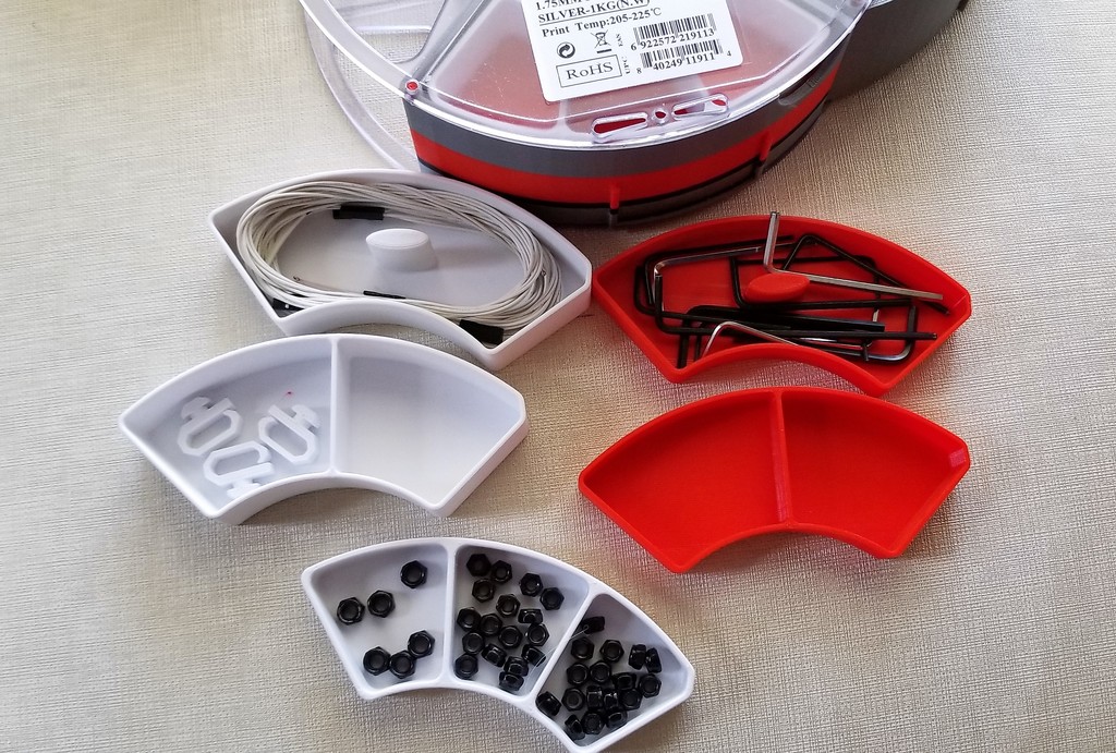 Miniatura 2 do modelo 3D Spool Drawer Divider V2
