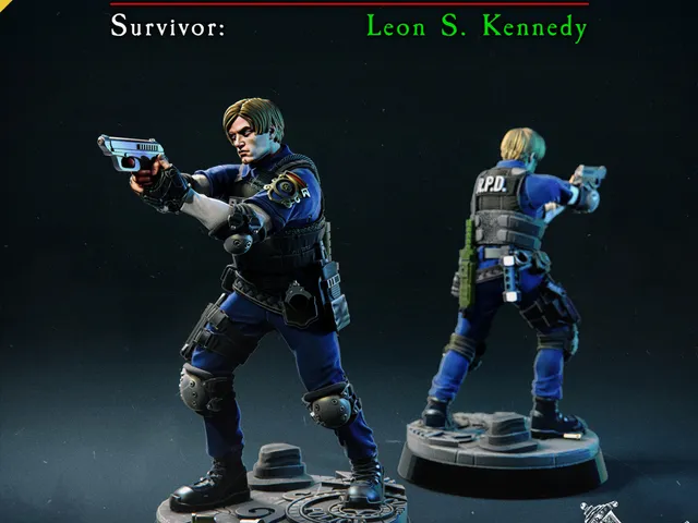 Resident Evil Fan Collectible - Leon S Kennedy RE2