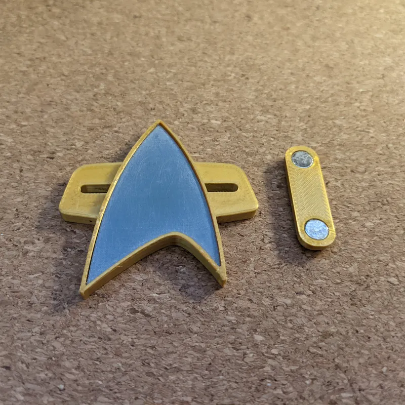 Star Trek - DS9 Com Badge x4 (E9G8C9DJB) by RK1984