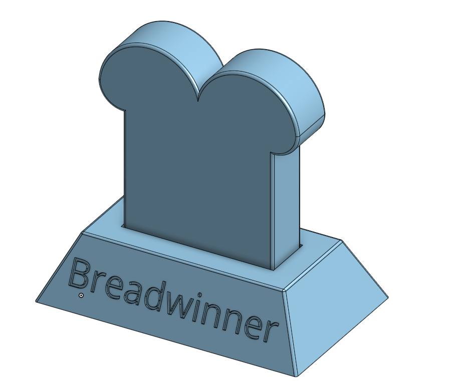 Breadwinner Trophy By Existent Creations Download Free Stl Model 9531