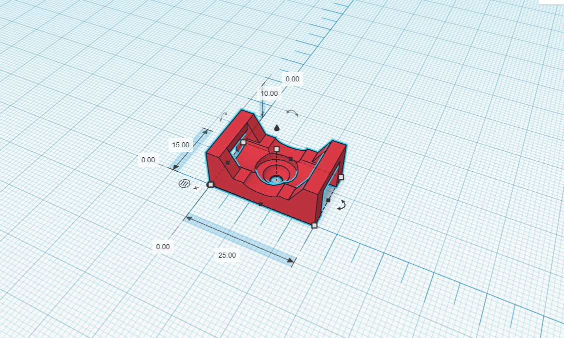 Cable clip/support block
