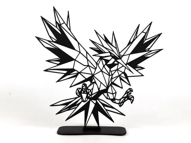 Geometric Low Poly Zapdos