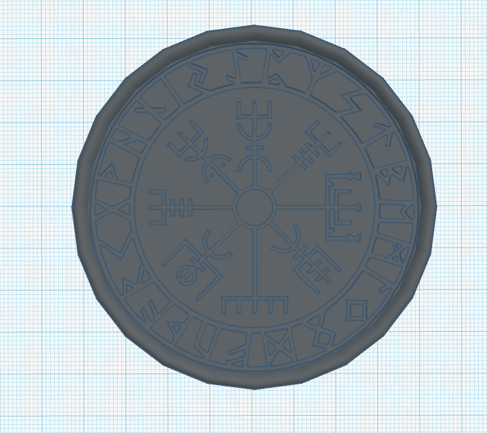 Posavasos brujula nordica (coaster nordic)
