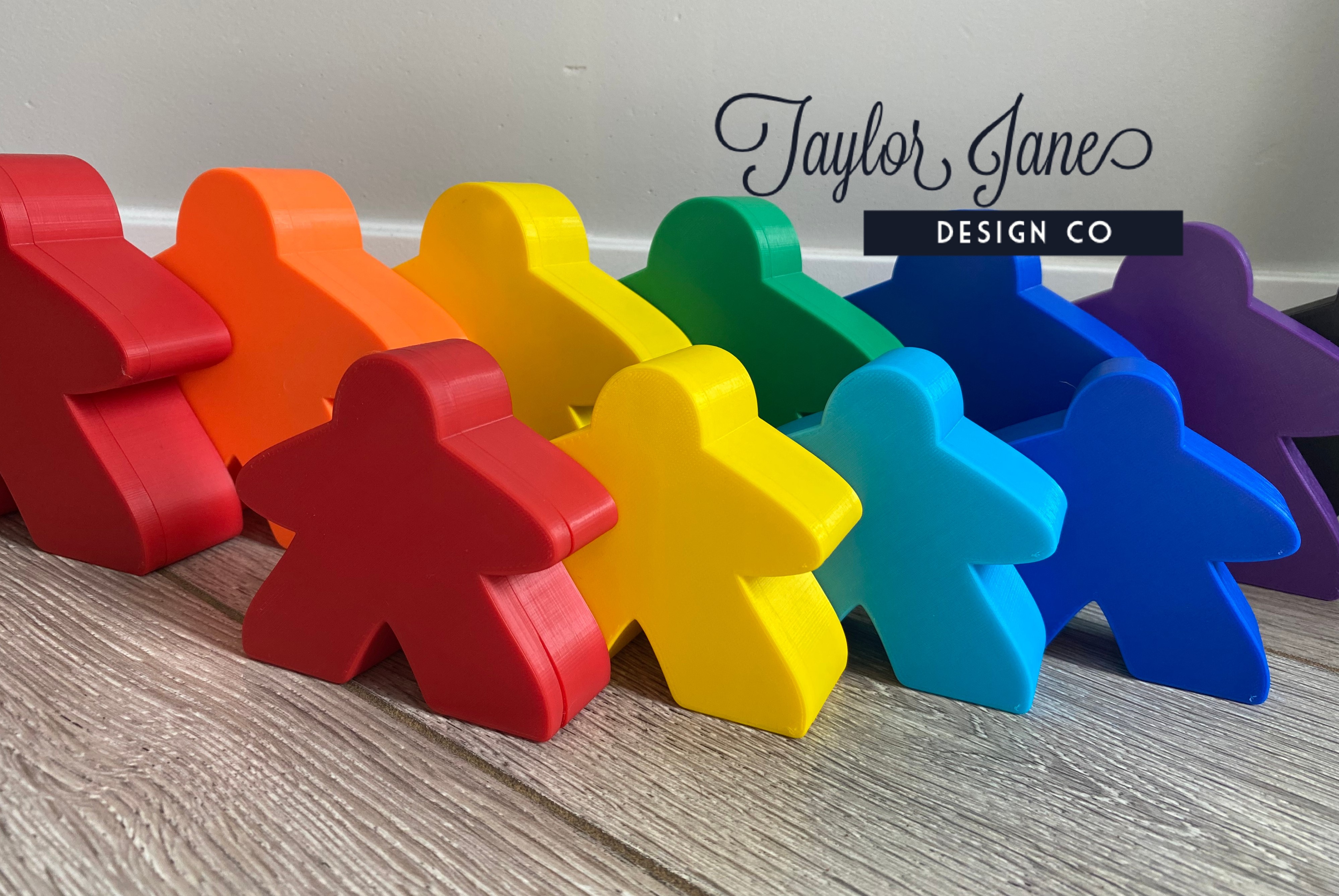 Board Game Meeple Box (Magnet Closure)