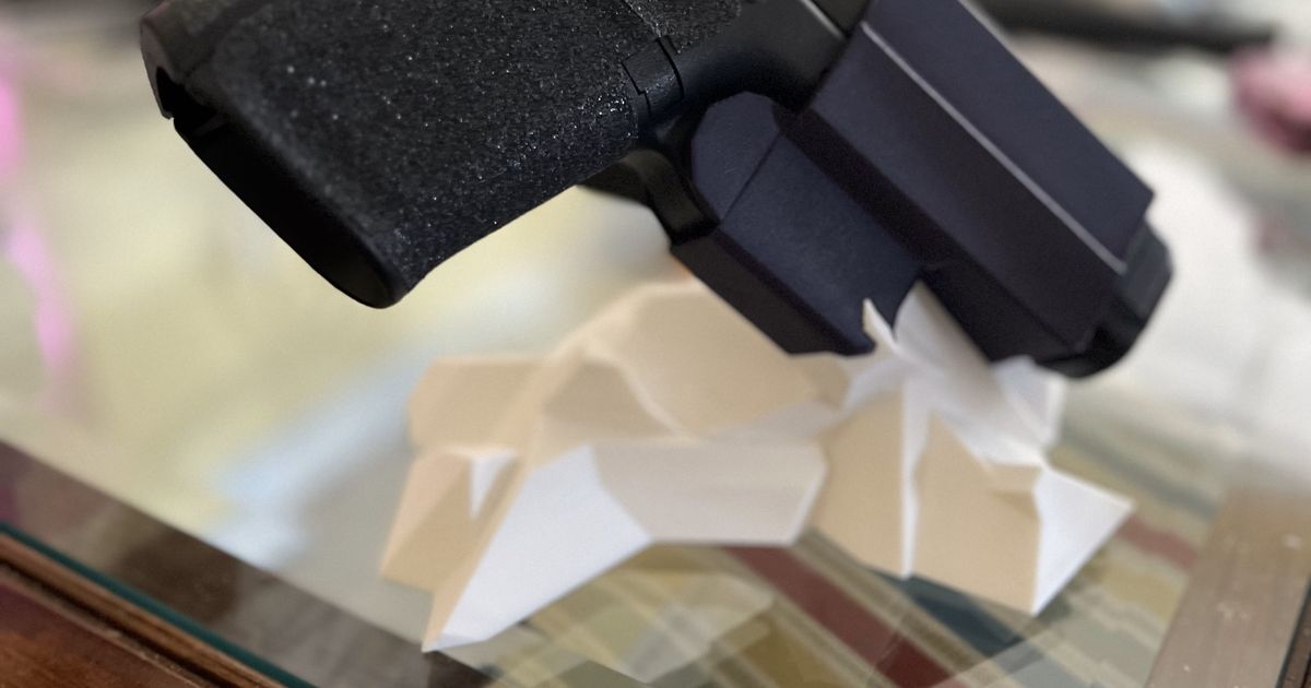 Glock 19 Nightstand Holster by CandyStandStudio Download free STL