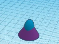 hat for little square buddy (another model i made)